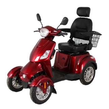 EEC Approved 4 Wheel Mobility Scooter with Rear Biger Basket (ES-033)