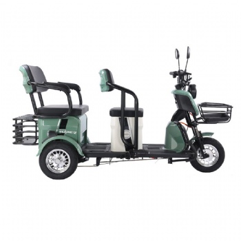 Electric passenger tricycle 3 wheel scooter with 3 seat (TC-004)