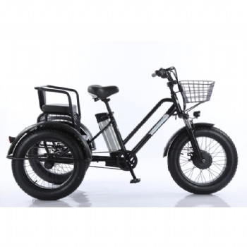 2024 Cheap Most Popular Chinese Best Electric E-Trikes 48V Cargo Adults Fat Tire Big Three Wheel off Road Hunting Bicycle Tricycle for Seniors for Sale (ML-TR03)