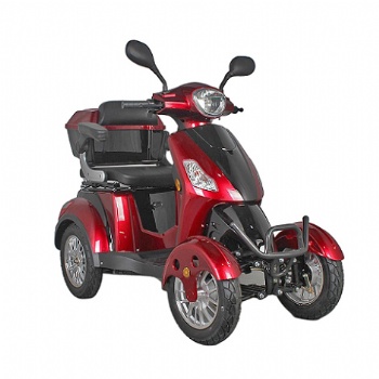 Electric 4 Wheel Mobility Scooter with Rear Biger Basket (ES-034)