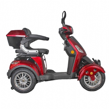 Electric 4 Wheel Mobility Scooter with Rear Biger Basket (ES-034)
