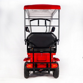 Electric 4 Wheel Two Seater Mobility Scooters Electric E Scooter for Elderly with Roof (ES-046)